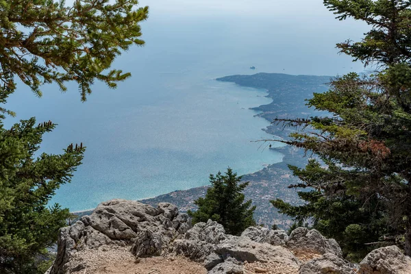 Panorama Ilha Cefalonia Grécia — Fotografia de Stock