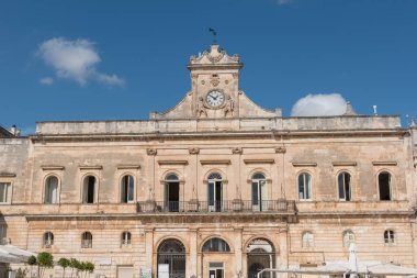 Lecce Puglia caddesi binaları
