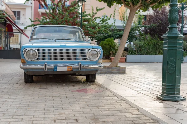 Vista Frontal Carro Vintage — Fotografia de Stock