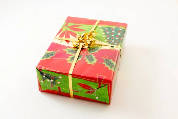 Christmas Presents White Background — Stock Photo, Image