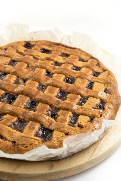 Tasty Tart Homemade Fig Jam — Stock Photo, Image