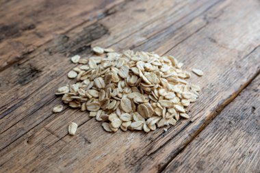 Küçük organik yulaf lapaları