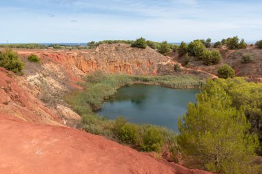Otranto Puglia boksit gölü