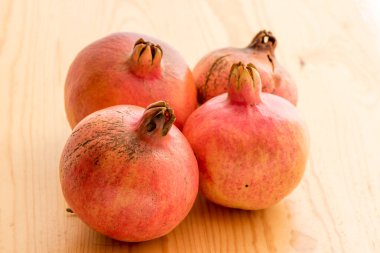 Nar lezzetlidir. Yakın plan.