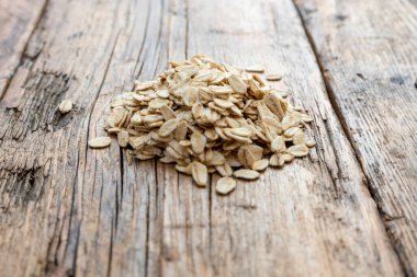 Küçük organik yulaf lapaları