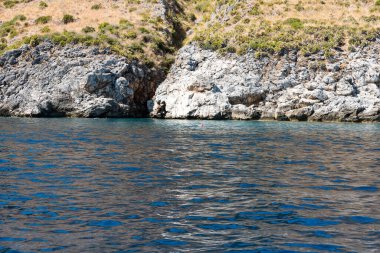 Sicilya kıyıları İtalya