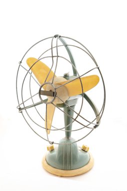  fan beyaz üzerine izole