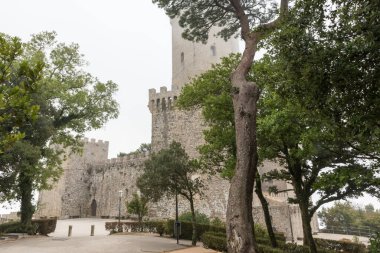 Erice Sicilya İtalya görünümü