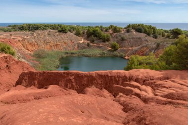 Otranto Puglia boksit gölü