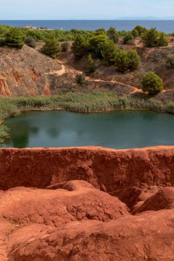 Otranto Puglia boksit gölü