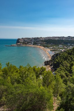 Vieste Puglia Denizi ve Kasabası
