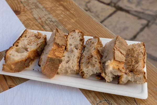 Apulia Bread Appetizer — Stock Photo, Image