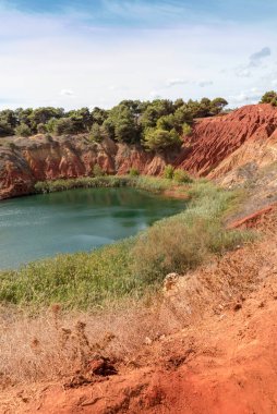 Otranto Puglia boksit gölü