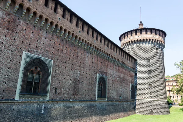Castello sforzesco Milano — Stock Photo, Image