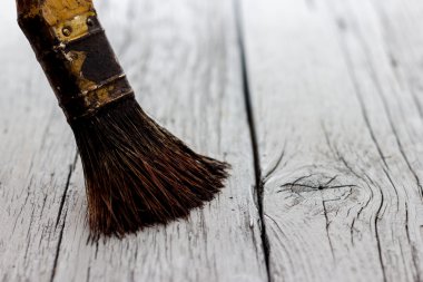 kullanılan eski Boya fırçaları