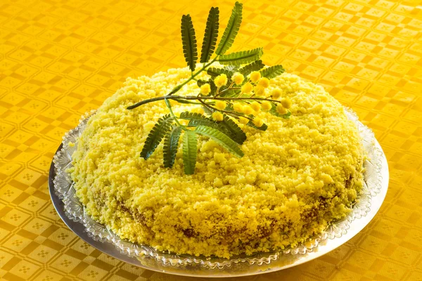 Mimosa torta — Stock Fotó