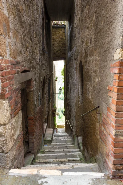 Pitigliano cidade Toscana Itália — Fotografia de Stock