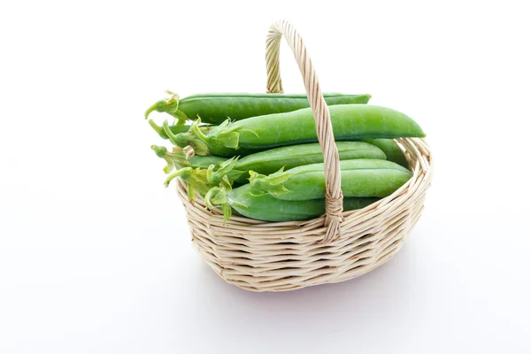 Groene erwten — Stockfoto