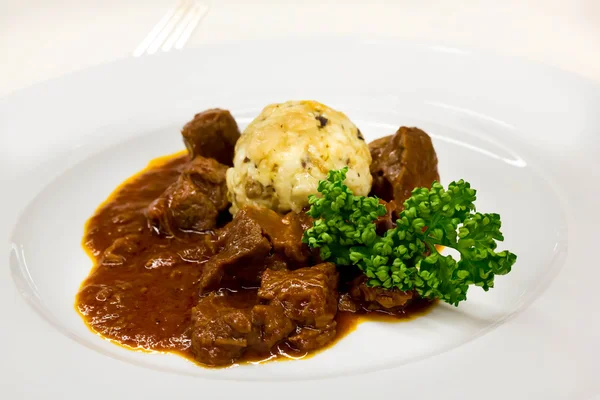 Hirschgulasch — Stockfoto