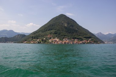 Iseo lake Montisola clipart