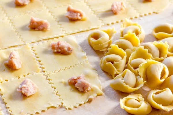 Tortellini bolognesi — Stockfoto