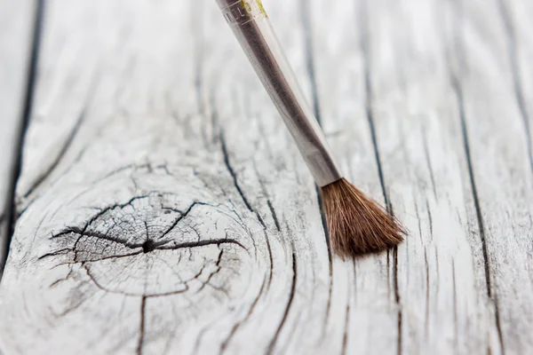 Old paintbrushes used — Stock Photo, Image