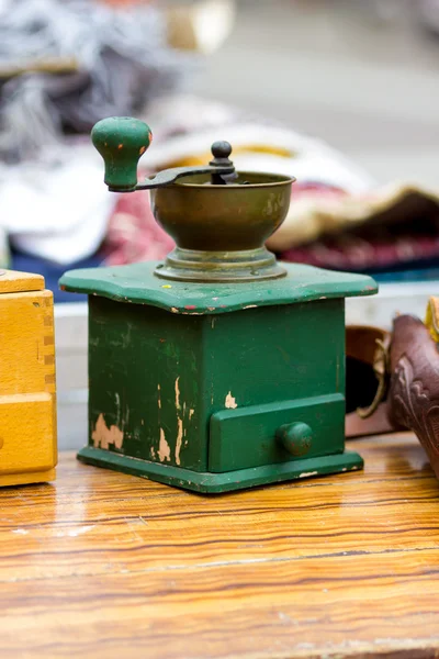 Vintage coffee grinder — Stock Photo, Image