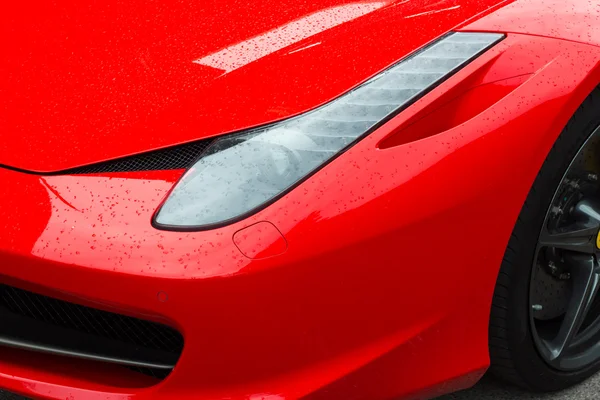 Red supercar — Stock Photo, Image