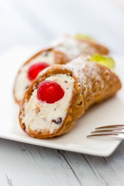 İtalya'dan Sicilya cannoli