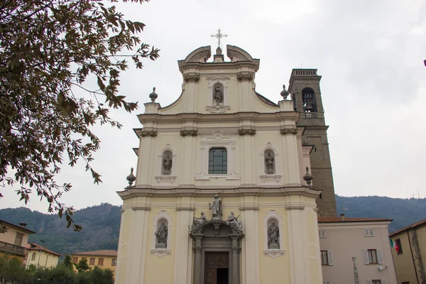 Iseo Gölü Sarnico Kilisesi — Stok fotoğraf