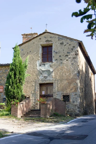 Montalcino city Toscane Italië — Stockfoto