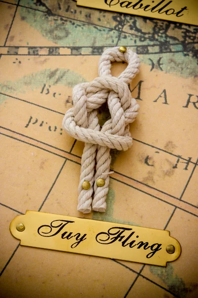 Nautical knots — Stock Photo, Image