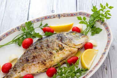 Izgara deniz çerezi.