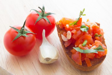 bruschetta.