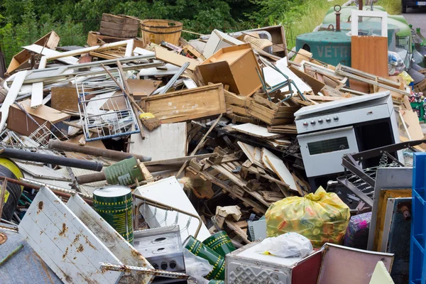 Mountains of waste — Stock Photo, Image