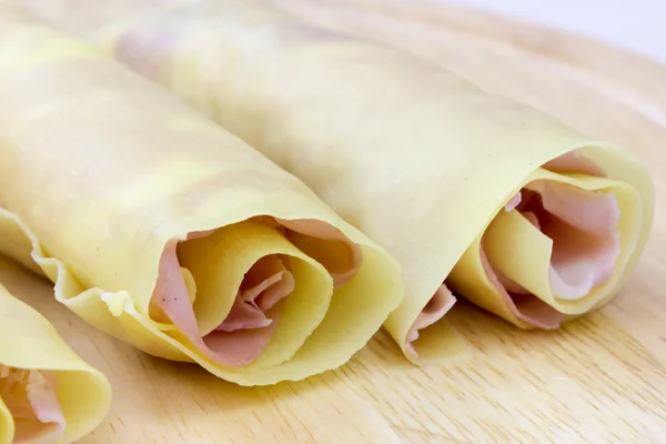 Koken gebakken Canneloni — Stockfoto