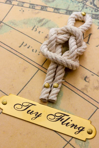 Nautical knots — Stock Photo, Image