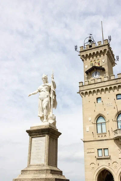 Le Palazzo Pubblico de la ville de Saint-Marin — Photo