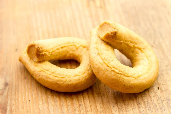 Taralli Pugliesi croccanti — Stock Photo, Image