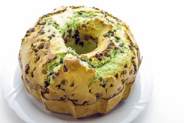 damla çikolata ve nane ile poğaça