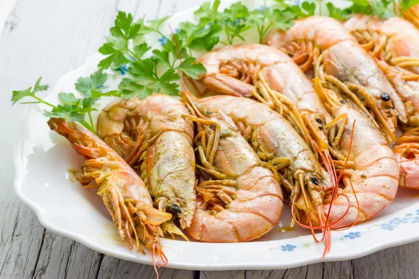 Gambas crudas —  Fotos de Stock