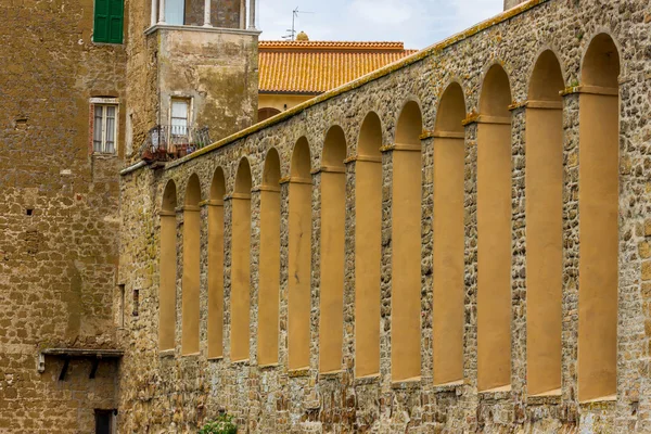 Pitigliano ciudad Toscana Italia — Foto de Stock