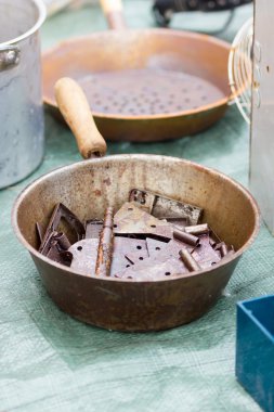 bit pazarı Vintage paslı menteşeler