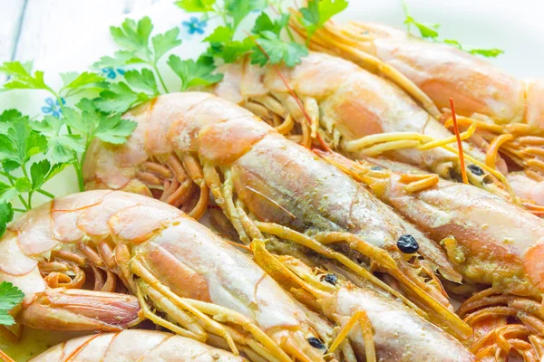 Gambas crudas —  Fotos de Stock