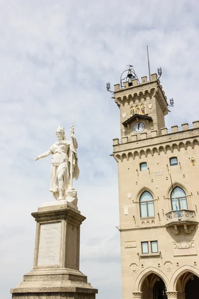 Le Palazzo Pubblico de la ville de Saint-Marin — Photo