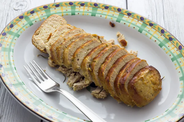 Köttfärslimpa roast — Stockfoto