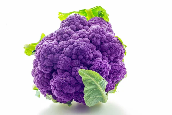 Purple cauliflower — Stock Photo, Image