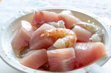 Pişirme Balık kebap