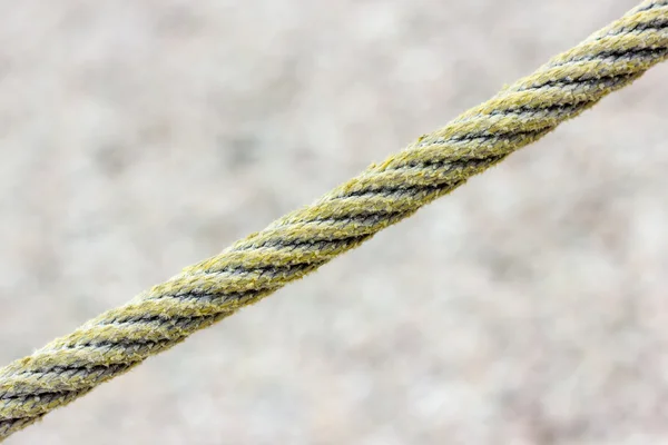 Жовтий мотузку — стокове фото