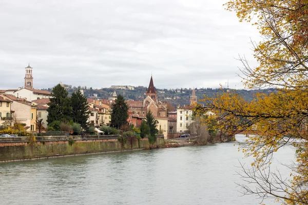 Adige Nehri, verona — Stok fotoğraf